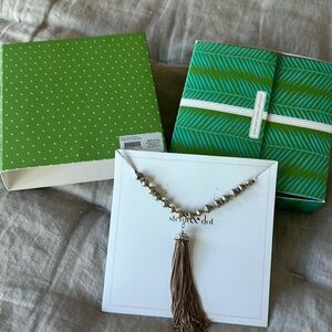 STELLA & DOT MILANS TASSEL PENDANT